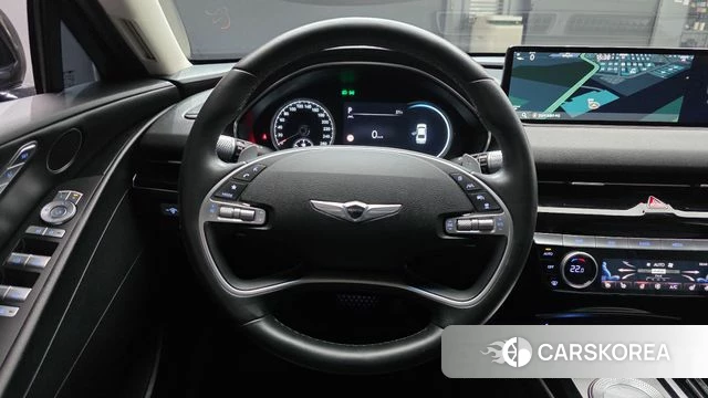 Genesis G80 (RG3) 2021 Черный из Кореи, фото 4