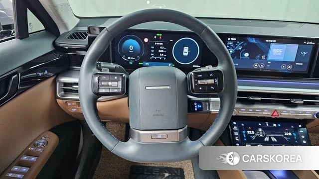 Hyundai Grandeur Hybrid (GN7) 2024 Небесно-голубой из Кореи, фото 4