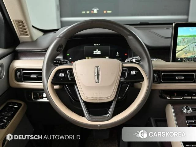 Lincoln Aviator 2nd generation 2021 Белый из Кореи, фото 4
