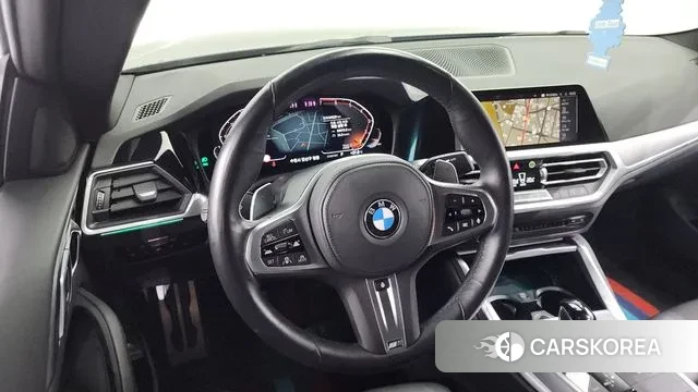 BMW 4 Series (G22) 2022 Черный из Кореи, фото 4