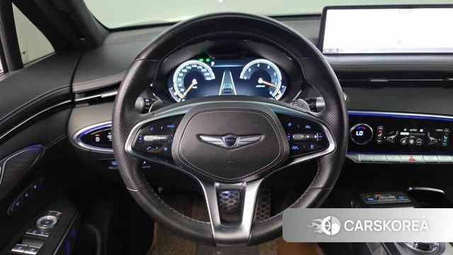 Genesis GV70 2021 Темно-зеленый из Кореи, фото 4