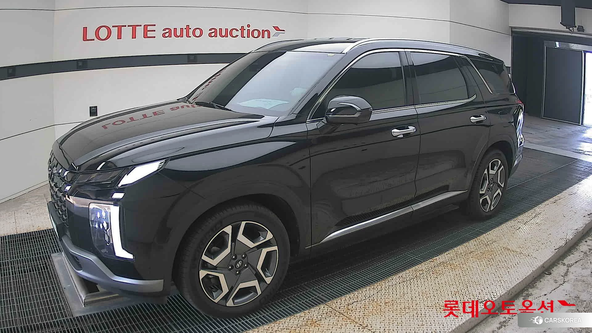 Hyundai Palisade 2023 Abyss Black Pearl из Кореи, фото 4