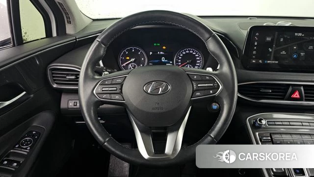 Hyundai The New Santa Fe 2021 Белый из Кореи, фото 4