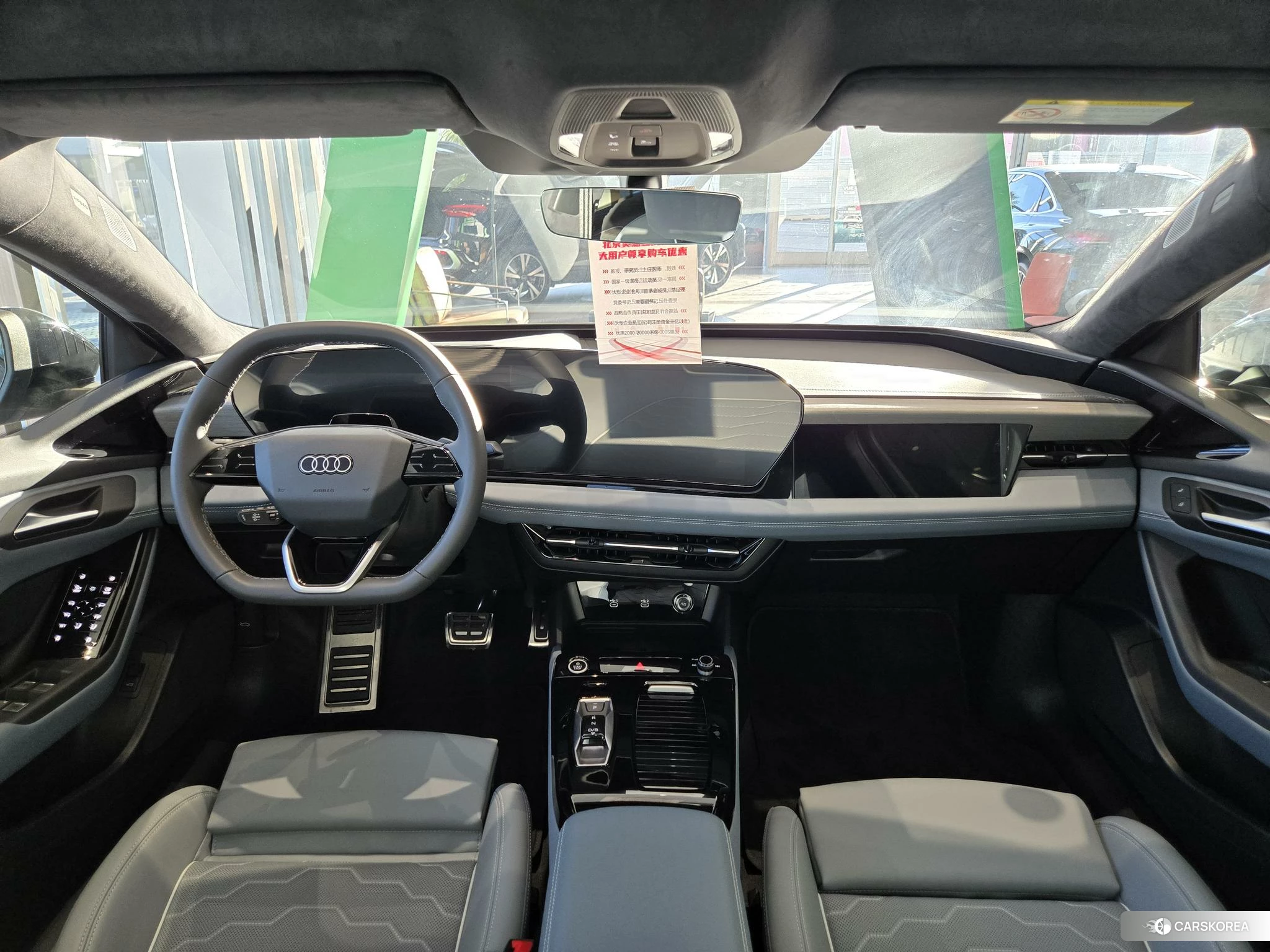 Audi A6L e-tron 2026 Серебристо-серый из Китая, фото 4