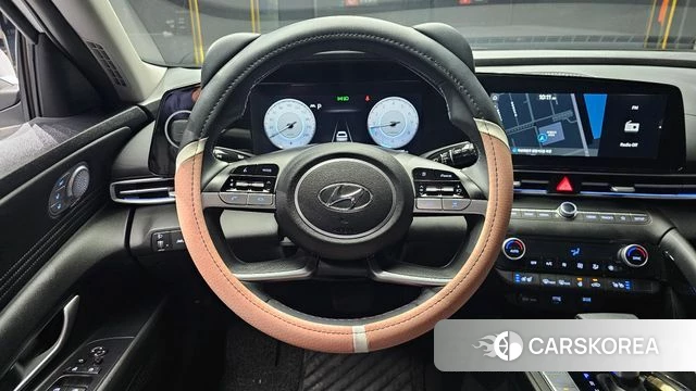 Hyundai Avante (CN7) 2022 Белый из Кореи, фото 4