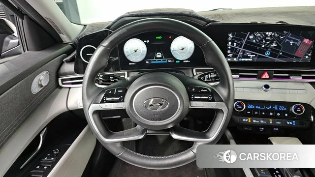 Hyundai Avante (CN7) 2021 Черный из Кореи, фото 4