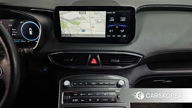 Hyundai The New Santa Fe 2022 Белый из Кореи, фото 4