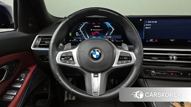 BMW 3 Series (G20) 2023 Синий из Кореи, фото 4