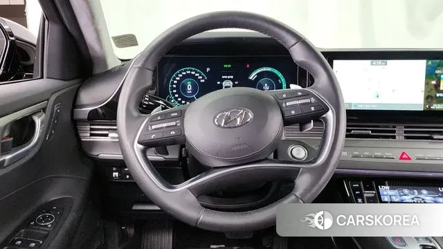 Hyundai The New Grandeur IG Hybrid 2022 Черный из Кореи, фото 4