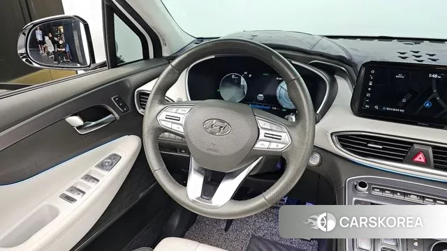 Hyundai The New Santa Fe 2022 Белый из Кореи, фото 4
