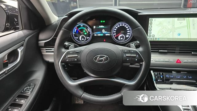 Hyundai The New Grandeur IG Hybrid 2022 Черный из Кореи, фото 4