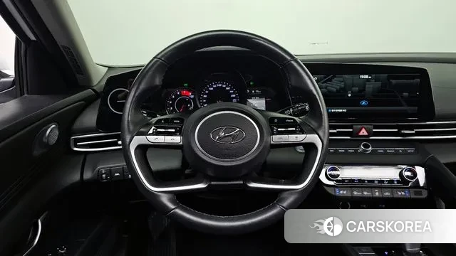 Hyundai Avante (CN7) 2022 Белый из Кореи, фото 4