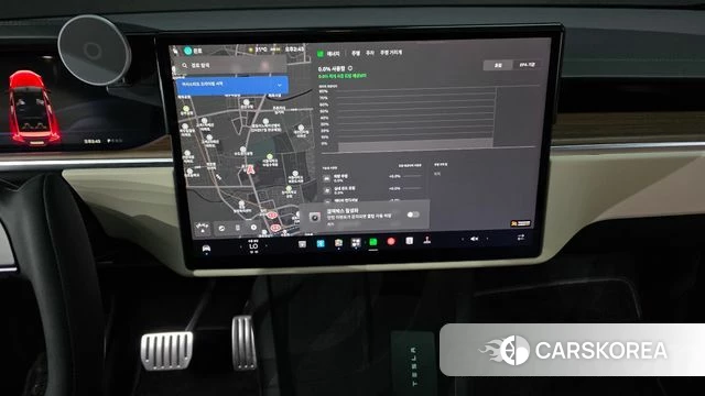 Tesla Model X 2023 Красный из Кореи, фото 4