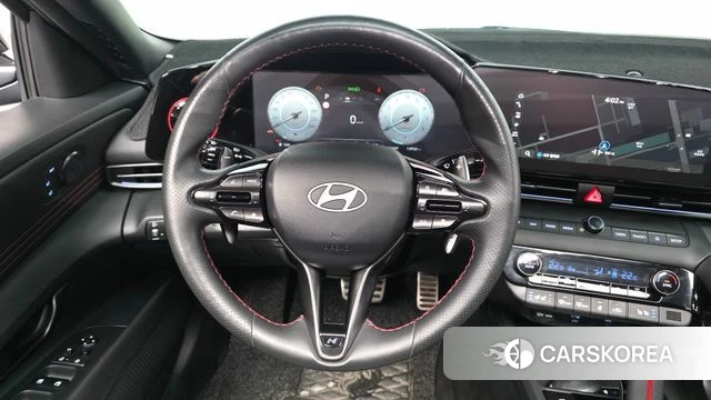 Hyundai The New Avante (CN7) 2024 Черный из Кореи, фото 4