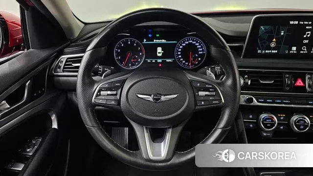 Genesis G70 2019 Красный из Кореи, фото 4