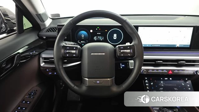 Hyundai Grandeur Hybrid (GN7) 2023 Черный из Кореи, фото 4