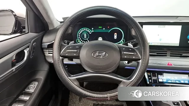 Hyundai The New Grandeur IG Hybrid 2021 Черный из Кореи, фото 4