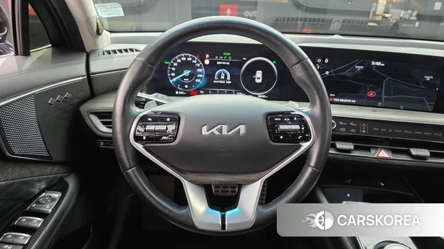 Kia K8 Hybrid 2021 Черный из Кореи, фото 4