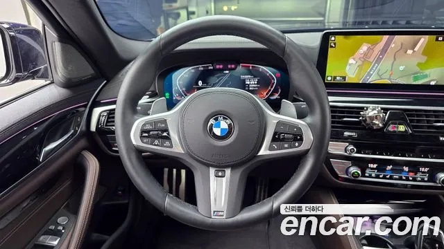 BMW 5 Series (G30) 2022 Черный из Кореи, фото 4