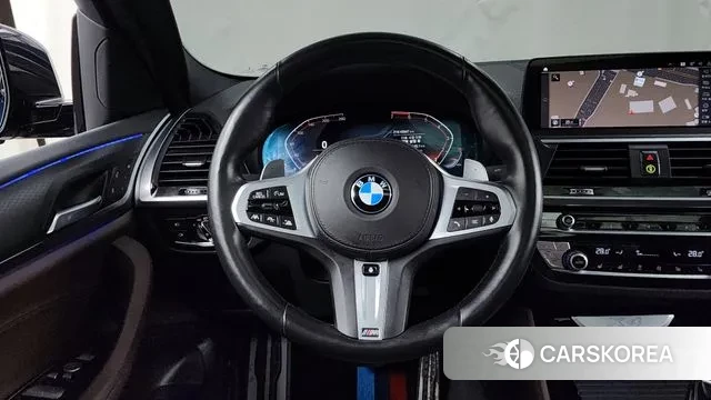 BMW X4 (G02) 2021 Синий из Кореи, фото 4