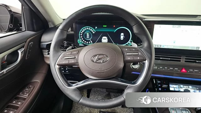 Hyundai The New Grandeur IG Hybrid 2022 Черный из Кореи, фото 4