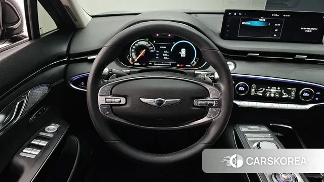 Genesis GV70 2022 Черный из Кореи, фото 4