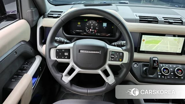 Land Rover Defender (L663) 2023 Серебристо-серый из Кореи, фото 4