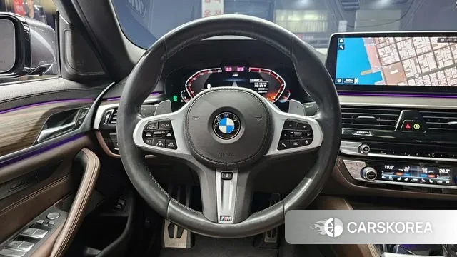 BMW 5 Series (G30) 2020 Черный из Кореи, фото 4