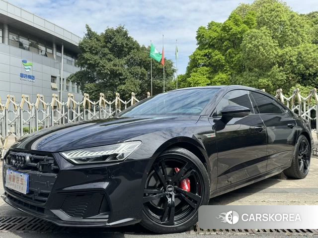 Audi A7L 2023 Черный из Китая, фото 4