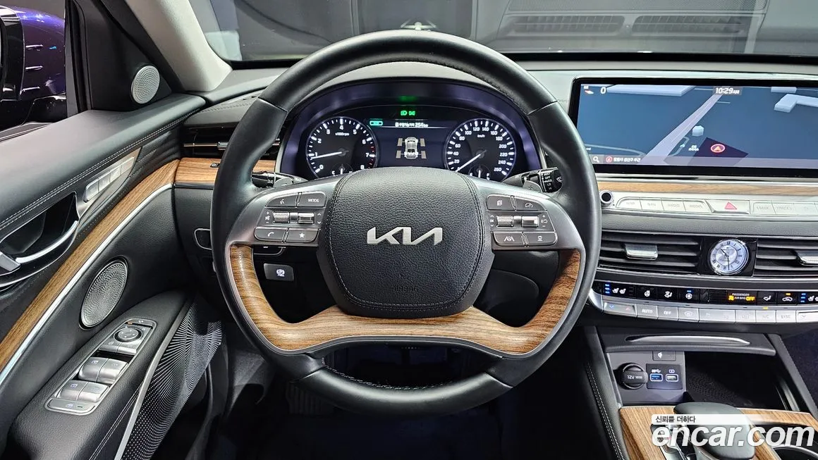 Kia The New K9 2nd generation 2021 Синий из Кореи, фото 4