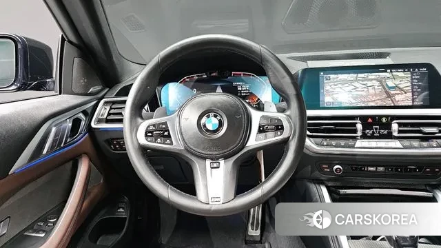 BMW 4 Series (G22) 2021 Черный из Кореи, фото 4