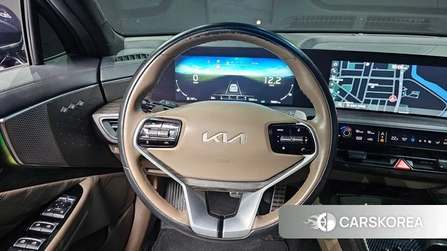 Kia K8 Hybrid 2021 Синий из Кореи, фото 4