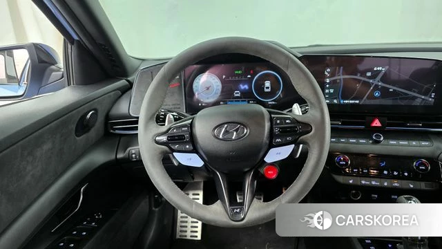 Hyundai Avante (CN7) 2022 Небесно-голубой из Кореи, фото 4