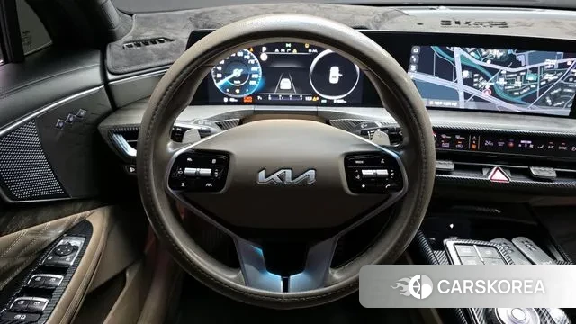 Kia K8 Hybrid 2022 Серый из Кореи, фото 4