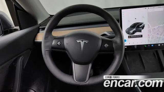 Tesla Model Y 2021 Светло-серебряный цвет из Кореи, фото 4