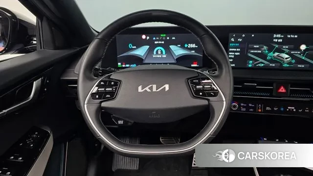 Kia EV6 2021 Синий из Кореи, фото 4