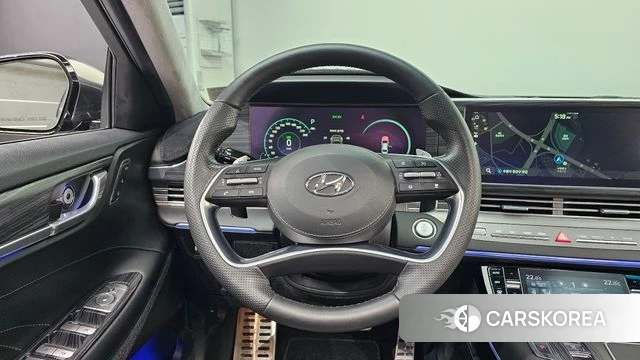 Hyundai The New Grandeur IG Hybrid 2020 Серый из Кореи, фото 4
