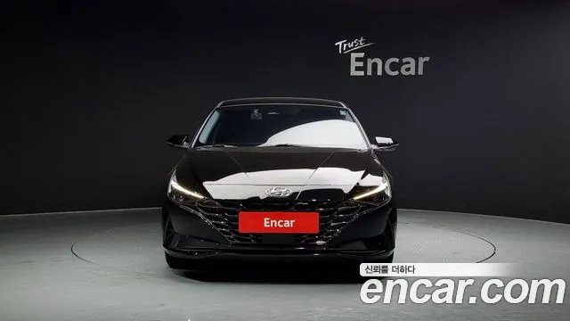 Hyundai Avante (CN7) 2021 Черный из Кореи, фото 4