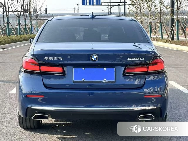 BMW 5 series 2021 Синий из Китая, фото 4