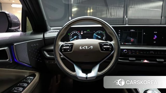 Kia K8 Hybrid 2022 Серый из Кореи, фото 4