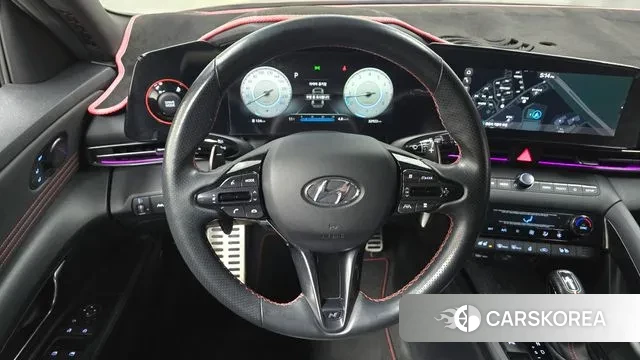 Hyundai Avante (CN7) 2021 Красный из Кореи, фото 4