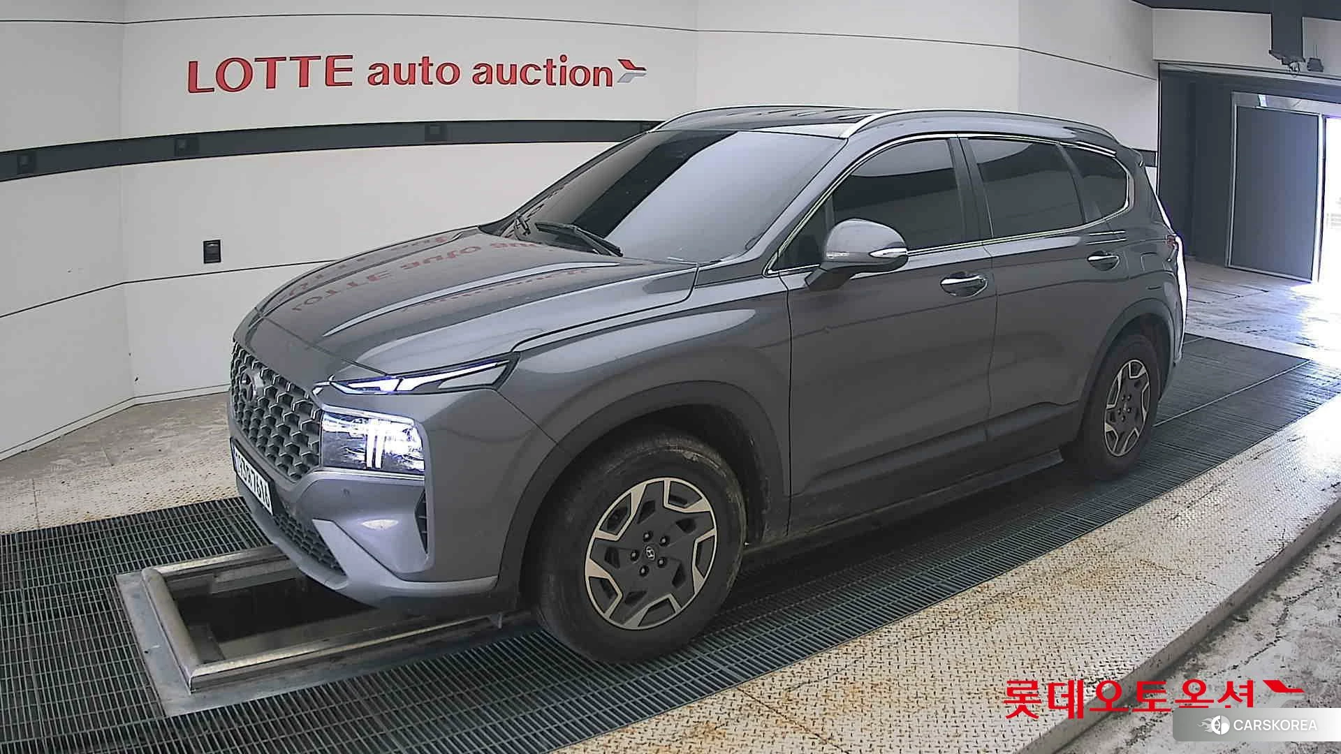 Hyundai Santa Fe Hybrid 2022 Magnetic Grey Metallic из Кореи, фото 4