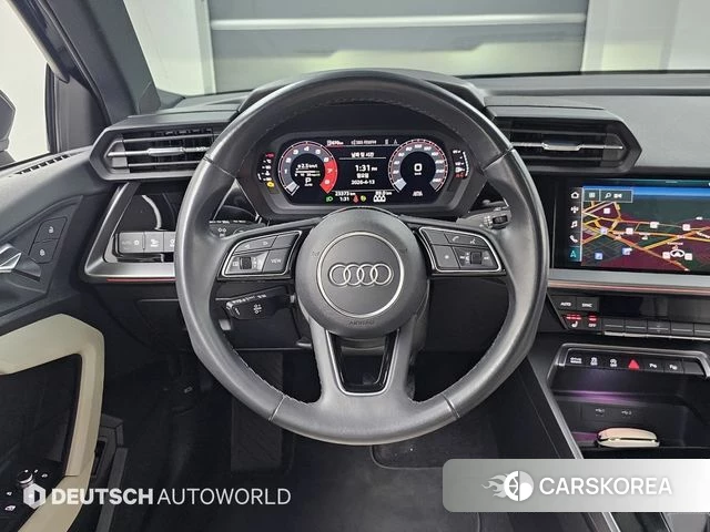 Audi A3 (8Y) 2023 Черный из Кореи, фото 4