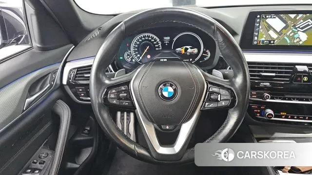 BMW 5 Series (G30) 2018 Синий из Кореи, фото 4