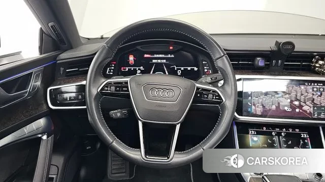 Audi A7 (4K) 2021 Белый из Кореи, фото 4