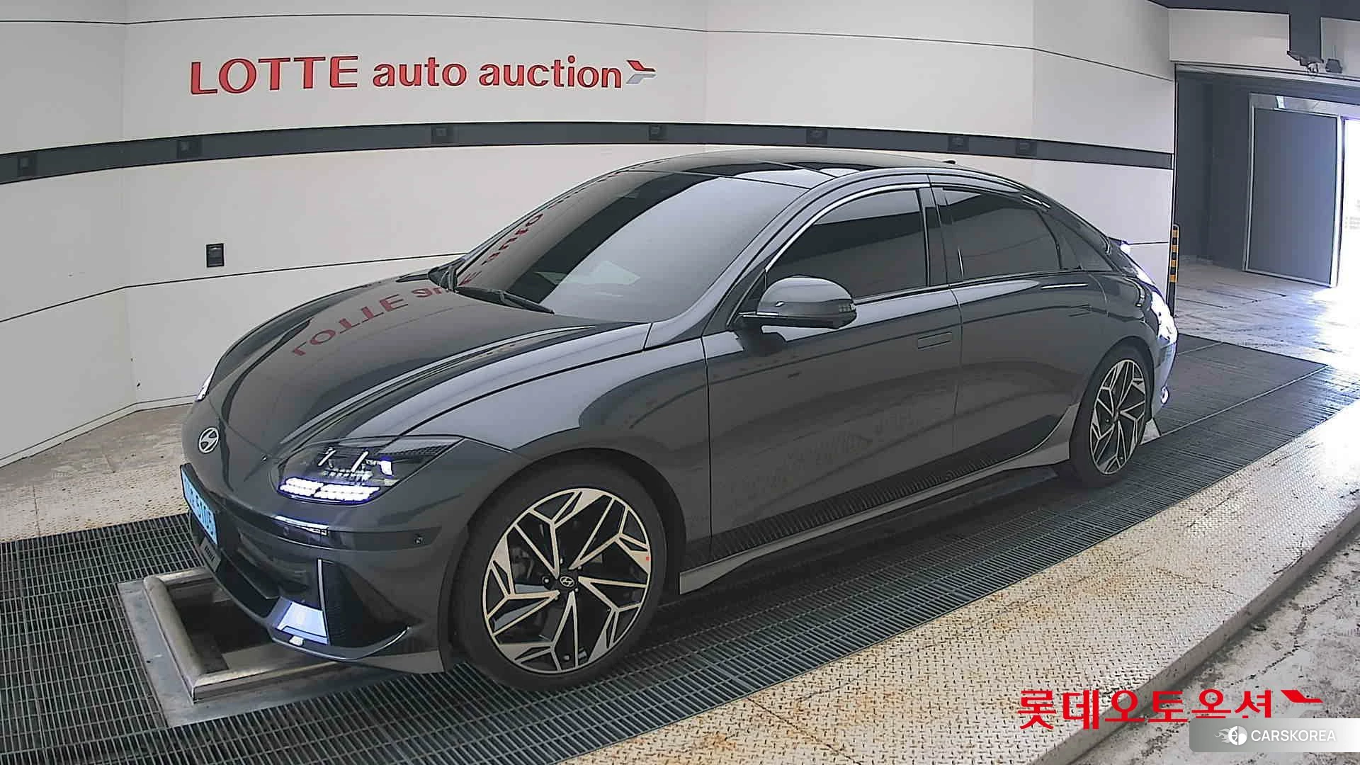 Hyundai IONIQ 6 2023 Nocturne Grey Metallic из Кореи, фото 4