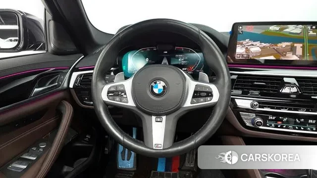 BMW 5 Series (G30) 2023 Черный из Кореи, фото 4