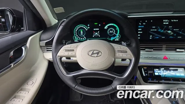 Hyundai The New Grandeur IG Hybrid 2021 Синий из Кореи, фото 4