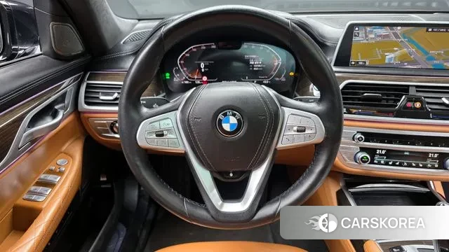 BMW 7 Series (G11) 2022 Черный из Кореи, фото 4