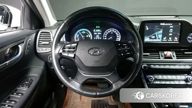 Hyundai Grandeur IG Hybrid 2019 Белый из Кореи, фото 4